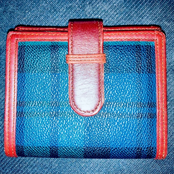 Vintage Ralph Lauren leather tartan wallet - Picture 2 of 6